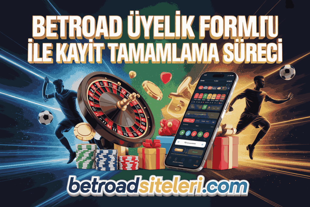 betroad uyelik formu ile kayit tamamlama sureci